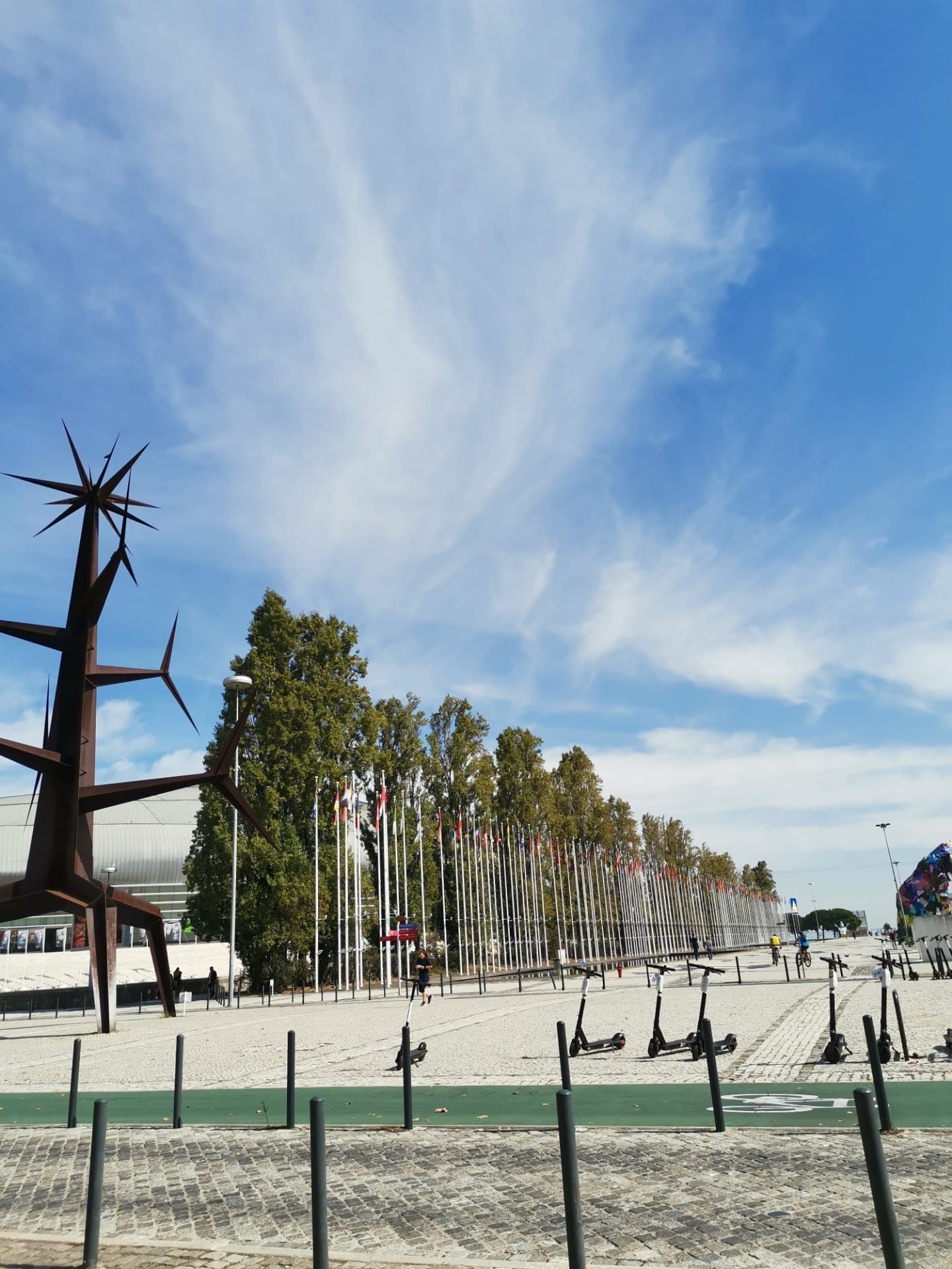 Art - Park of Nations in Lisbon Portugal