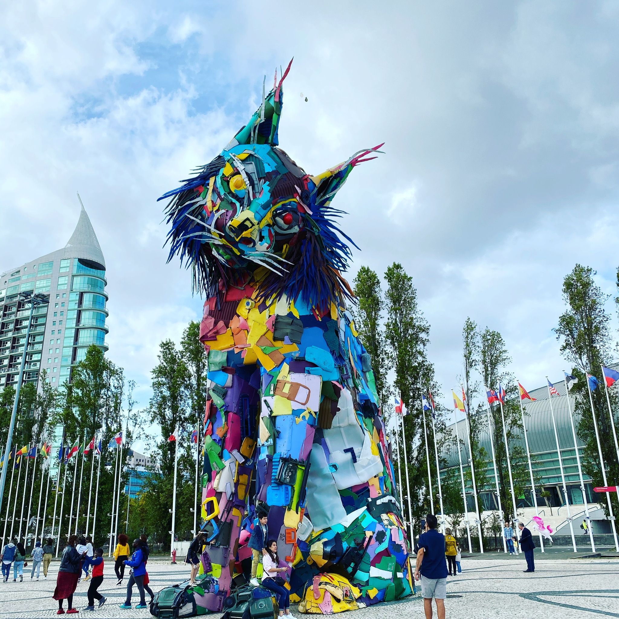 Art - Park of Nations in Lisbon Portugal